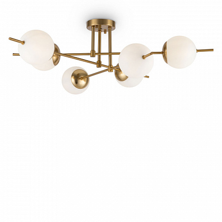 Потолочный светильник FR5205PL-06BS латунь Damask Freya