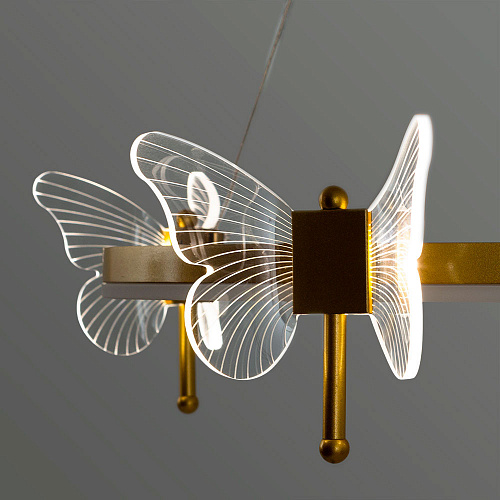 Люстра 50 см, 72W, 3000K-6000K Arte Lamp A2187LM-1GO золото