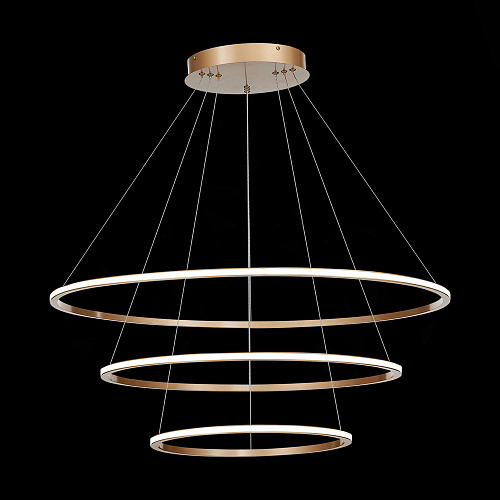 Светильник подвесной 80 см, 114W 4000K ST LUCE ST604 OUT ST604.243.114 Золотистый