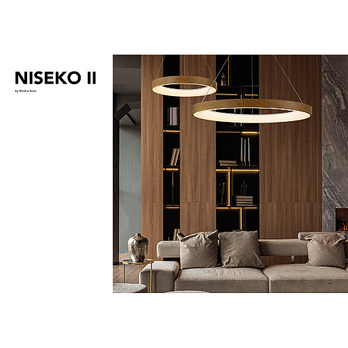 Люстра 90*50/200 см, 66W 2700-5000K золотой Mantra Niseko 8647