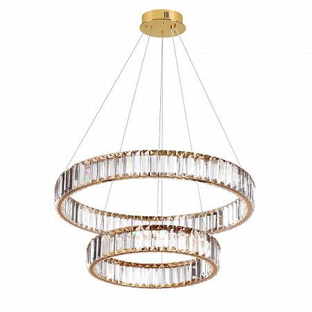 Подвесной светодиодный светильник 5015/60L золото Vekia Odeon Light