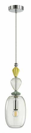 Подвесной светильник диаметр 14 см Odeon Light Bizet 4893/1B Хром