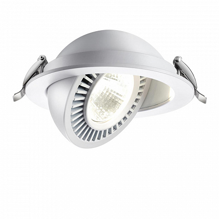 Светильник точечный LED 4000K 18W Novotech Gesso 358817