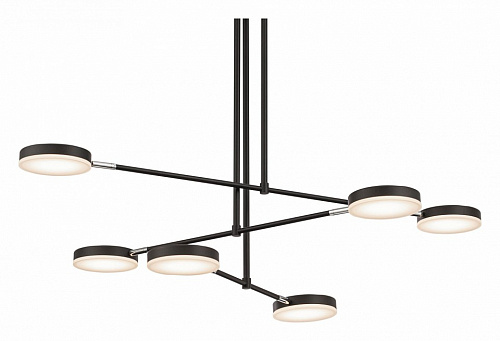 Светодиодный светильник Maytoni Fad MOD070PL-L38B3K, 38W LED, 3000K, черный