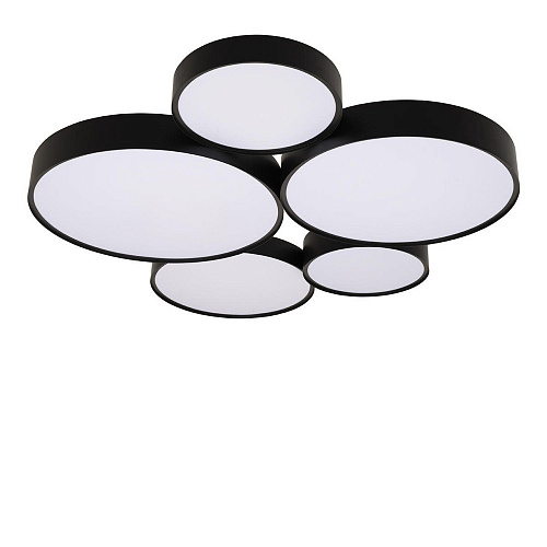Потолочный светильник LED 100W 4000К Black чёрный LOFT IT Drum 10218