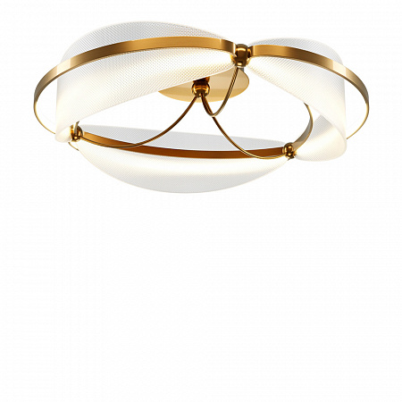 Потолочный светодиодный светильник 45W 3000K MOD281CL-L45BS3K латунь Breeze Modern Maytoni