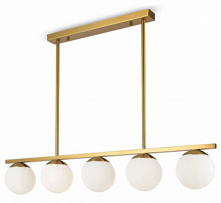 Светильник 90 см, Freya Zing FR5199PL-05BS, латунь