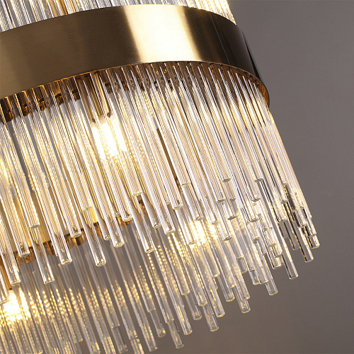 Люстра подвесная диаметр 50 см, бронза 4722/12 Focco Odeon Light