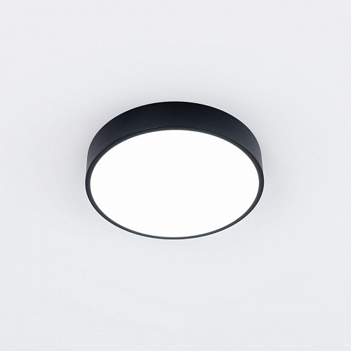 Потолочный светодиодный светильник CL72424V1 черный Купер Citilux