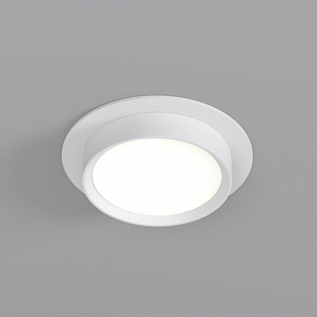 Светильник точечный 1*GX53 Denkirs Flat DK2090-WH
