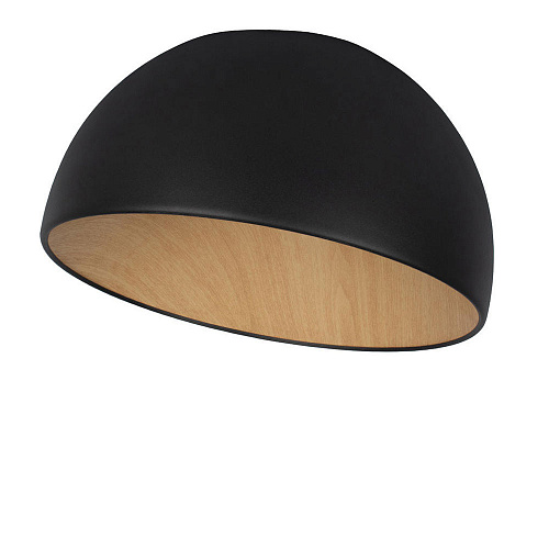 Потолочный светильник LED 24W 4000К 10197/350 Black чёрный Egg LOFT IT
