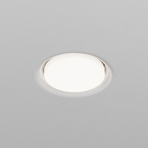 Встраиваемый светильник для натяжного (ПВХ) потолка 1*GX53 белый Intro Downlight Мaytoni DL019-GX53-W