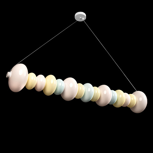 Подвесной светильник LED 39W 3000К 10271P/E разноцветный Macaroon LOFT IT