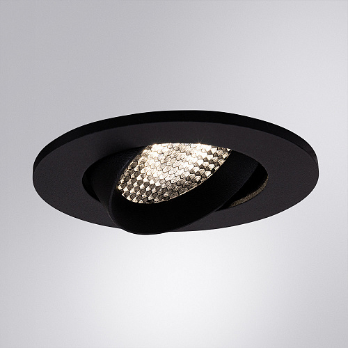 Светильник точечный 1*GU10 Arte Fuji A2865PL-1BK