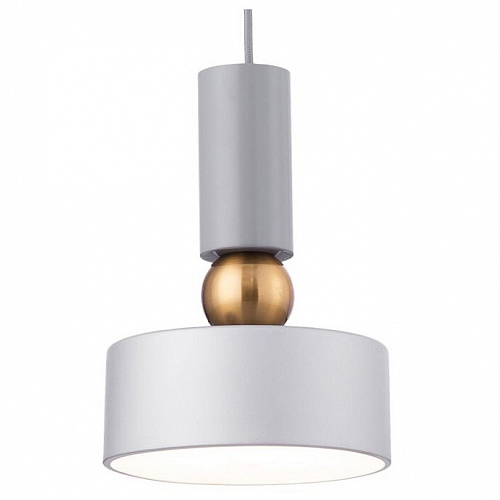 Подвесной светильник Maytoni Modern Void MOD030PL-01GR серый, диаметр 17.5 см