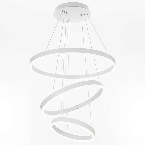 Люстра 60*120 см LED*145 W, 3000 / 5500 К Citilux Дуэт Белый CL719650