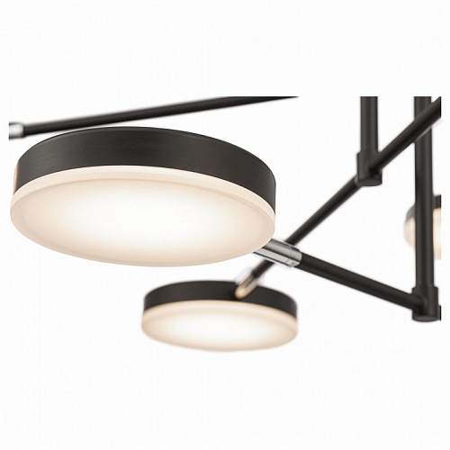 Светодиодный светильник Maytoni Fad MOD070PL-L38B3K, 38W LED, 3000K, черный