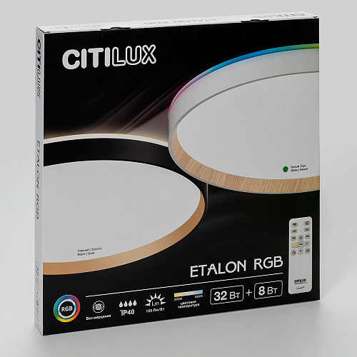 Светильник потолочный Citilux Etalon CL750400R