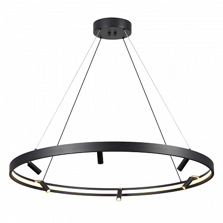 Светильник светодиодный диаметр 100 см, 66W LED, 3000-4000-6000K, Odeon Light HIGHTECH 4317/93L, черный