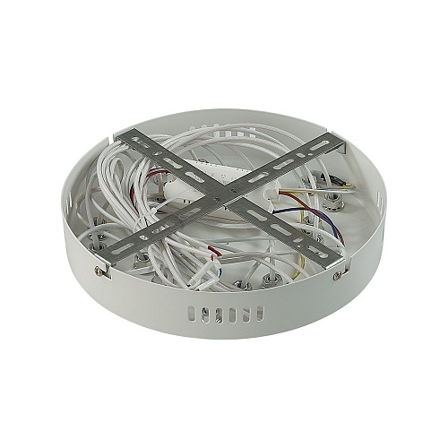 Потолочный светильник с пультом ДУ 80W 3000-4000-6000К 8029/80CL белый Ledio Alberta Lumion