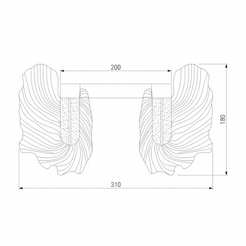Бра Bogates Farfalla 90377/1
