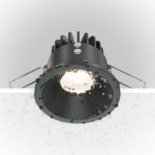 Светильник точечный 6W IP65 3000K Maytoni Zoom DL034-01-06W3K-B