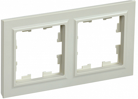 Рамка 2 поста бежевый BRITE BR-M22-K10 IEK