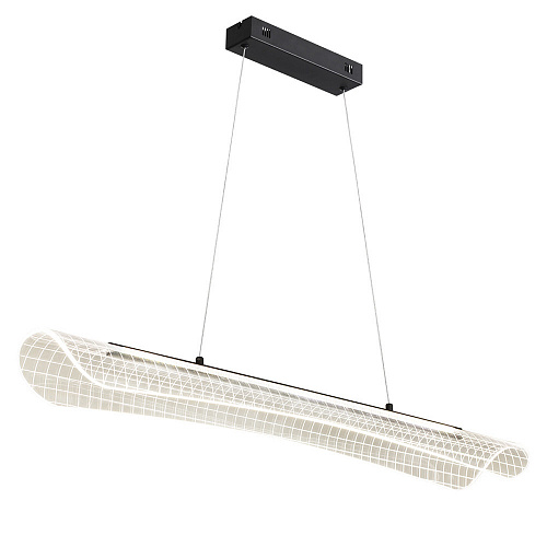 Светильник подвесной 99,5*13*120 см, LED*1*32W, 3000-6000 К, Novotech 359191 WELLE Over, черный