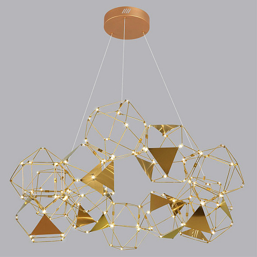 Светильник 93 см, 56W, 4000K, Odeon Light Trellis 5086/56L, бронза