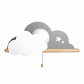 Настенный светильник с полкой Бра Loft It Axel 10134 Grey