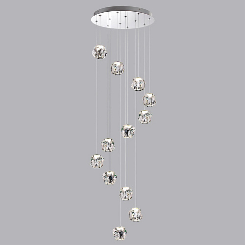 Люстра каскадная 60W LED 4000К (белый) Odeon Light JEMSTONE 5084/60L