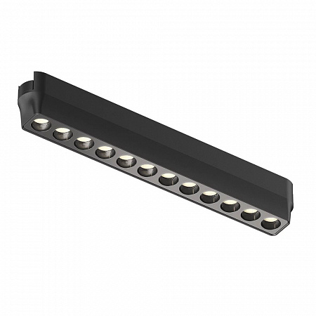 Магнитный трековый светодиодный светильник 12W 4000К DK5335-BK чёрный Air Grill Denkirs