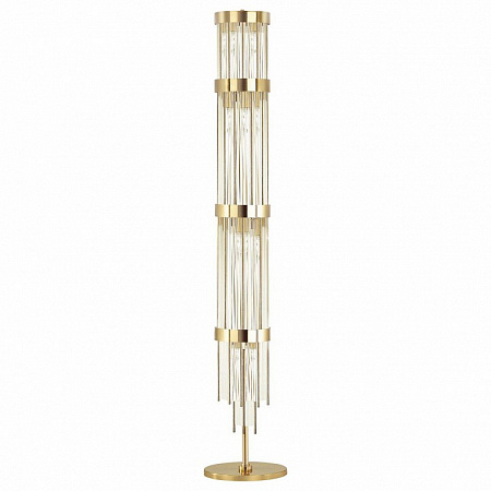 Торшер Odeon Light York 4788/12F, золото-стекло