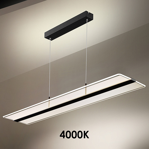 Светильник 110 см, 50W, 3000-6000K, Novotech Over Iter 358992, черный
