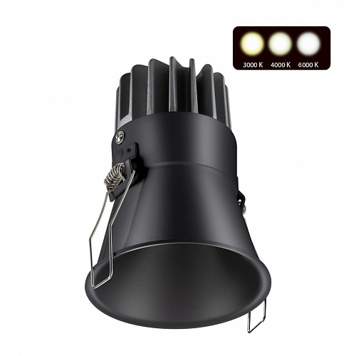 Встраиваемый светильник LED 3000К\4000К\6000К 18W Novotech Lang 358911