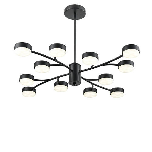 Люстра потолочная 12*GX53 8117/12 черный Comfi Torina Lumion