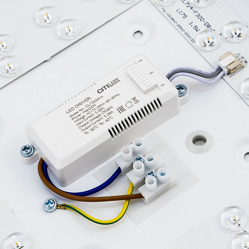 Потолочный светодиодный светильник CL724K24V0 белый Купер Citilux