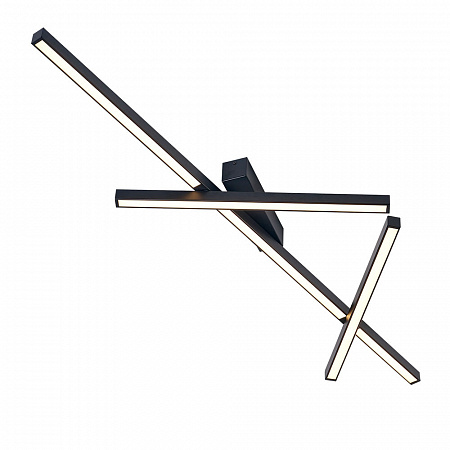 Потолочный светодиодный светильник 4367/50CL черный Tao Odeon Light