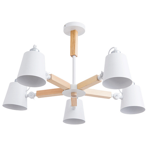 Люстра потолочная A7141PL-5WH белый Oscar Arte Lamp