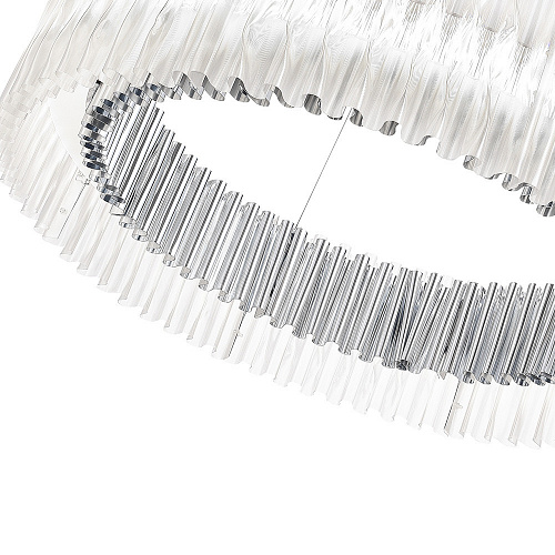Светильник подвесной LED 87W 3000K SL6012.113.01 хром/прозрачный Nazare ST-Luce
