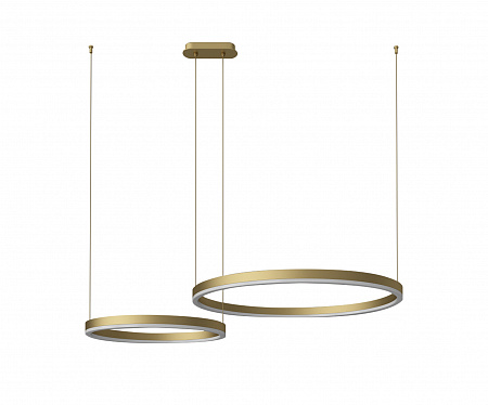 Kink Light 08219,33P Подвес Тор матовое золото w90*60 (d40+60) h110 Led 60W (3000K)