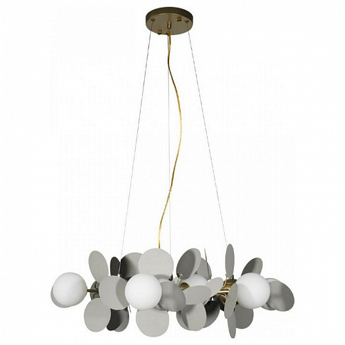 Подвесная люстра 9*G9 Loft it Matisse 10008/700 Grey