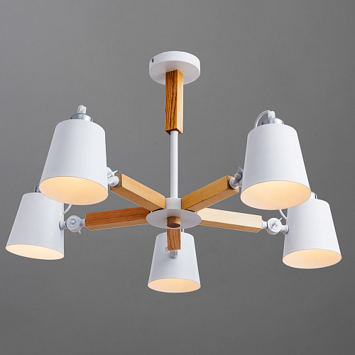 Люстра потолочная A7141PL-5WH белый Oscar Arte Lamp