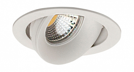 Встраиваемый поворотный светильник под сменную Donolux DL18412/01TR White