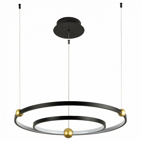 Светильник 60 см, 53W, 4000К Divinare Amadeo 1123/04 SP-65 черный