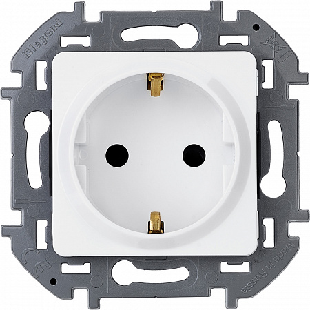  Розетка 2К+З Legrand INSPIRIA Белый 673720