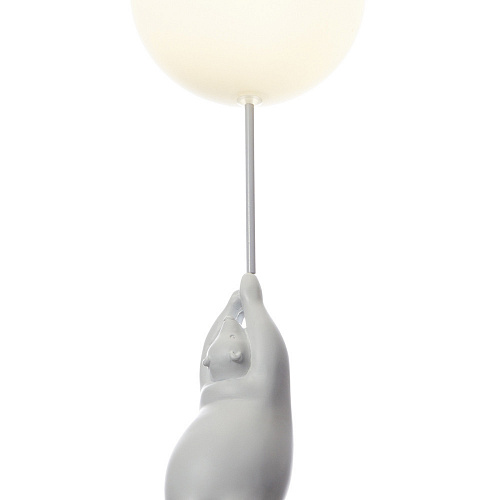Потолочный светильник с мишкой Loft IT Teddy 10030S, белый