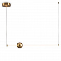 Светильник 90 см, 15W, 3000K, Freya FR5387PL-L14.5BS1, латунь