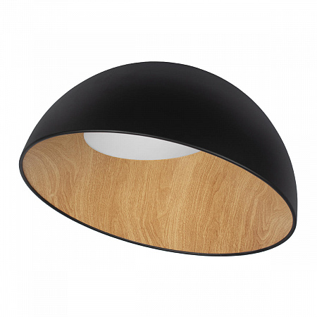 Потолочный светильник LED 36W 4000К 10197/500 Black чёрный Egg LOFT IT