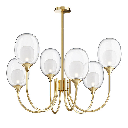 Светильник 95 см, Maytoni Aura MOD016PL-06BS, латунь